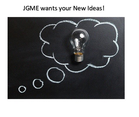 JournalofGME's tweet image. JGME is seeking brief articles on novel ideas in curricula, teaching, assessment, quality and safety, program evaluation, faculty development, or other topics relevant to graduate medical education bit.ly/2NQzPwG #MedEd #GME