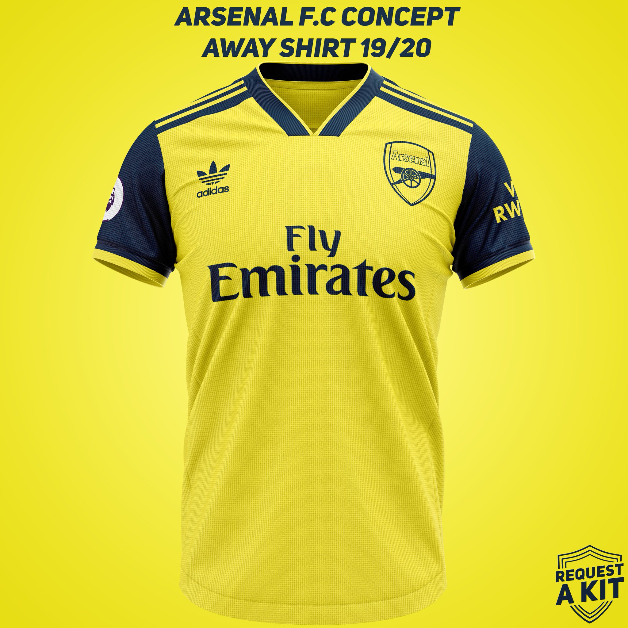 arsenal away third kit