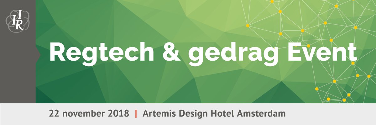 Bent u de slimste compliance-professional van 2018? Doe de quiz en maak kans op 2 kaarten voor het Regtech &amp; gedrag Event op 22 november a.s. iir.nl/blog/regtech-g… #regtech #compliance #regelgeving #regulatorytechnology