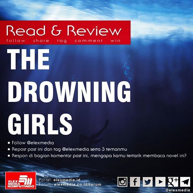 elexmedia's tweet photo. Booklovers, Elex Media kembali membuka "Read & Review" untuk memilih reviewer beruntung dalam mendapatkan novel thriller karya Paula Treick Deboard, The Drowning Girls.
.
Cara #ReadReview:
● Follow @elexmedia
● Repost post ini dan tag @elexmedia sert… https://t.co/EWFgt5NalK https://t.co/0bleFBPHPn