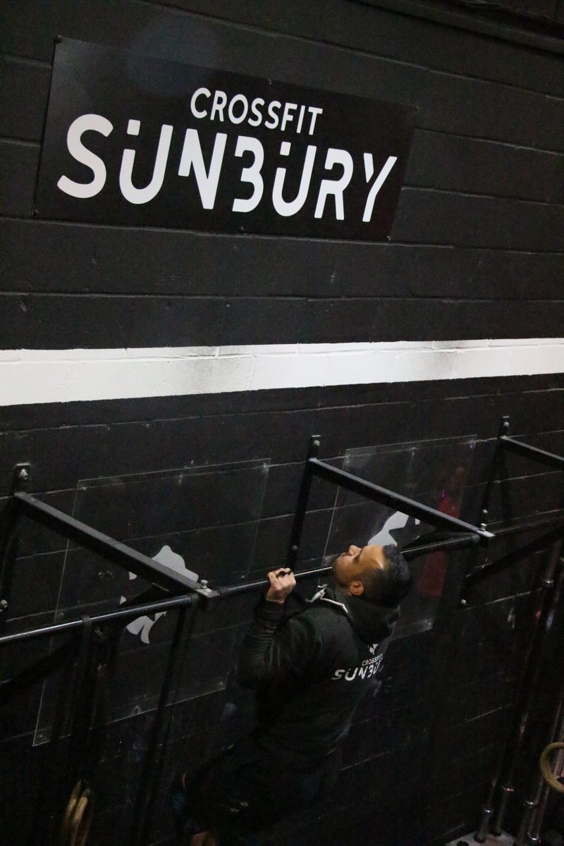 CrossFitSunbury's tweet photo. Chin over the bar pull ups! A staple of our programming👊 https://t.co/5F4CS93QwN