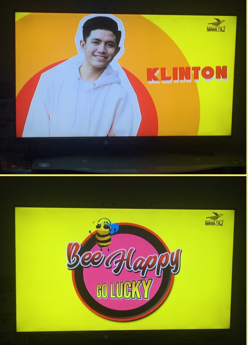 cdhs27's tweet photo. Pls watch "Bee Happy Go Lucky" every Sunday 9pm @ Net 25 @KlintonnnStart @iamjohnf @ALucbab @grin_machine @alyzahmykhaila #Supremo #Smac #YSAskinandbodyexperts #SwitchLimited #Klintonlovers #Klintonatics #Klintonation #Godisgood #Choosehappiness https://t.co/wygfuE9jP4