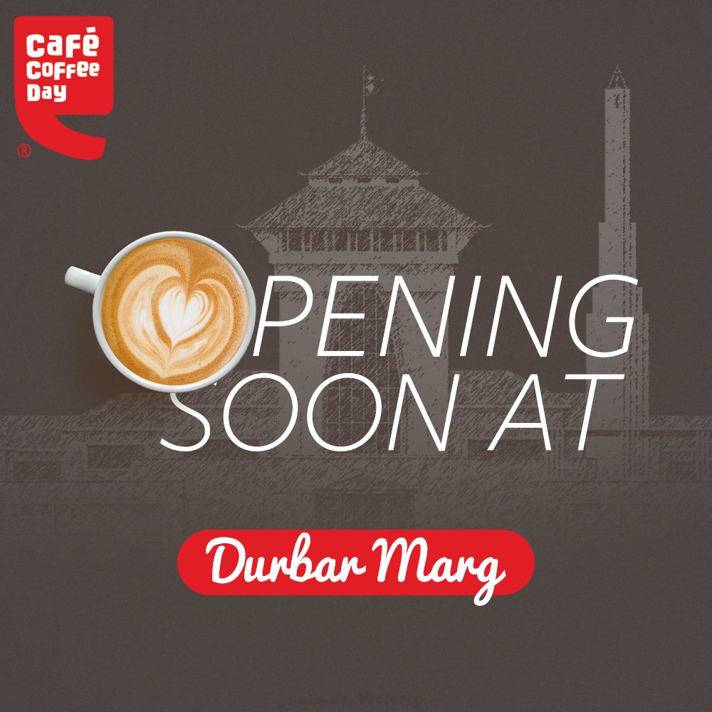 CCDNepal's tweet photo. Bringing you soon! Warmth and Love at heart of Kathmandu. 🙂

#CCDNepal #CCD@Durbarmarg https://t.co/PcsFc1JfuW