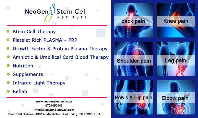 NeoGenStem's tweet photo. Living with such chronic pain could destroy your life. prp and stem cell therapy is only the right treatment for this Pain management in dallas. For free consultations please call @ (214) 662-1649
#painrelief #stemcells #PRP #stemcelltherapy https://t.co/1F2UcUBREl