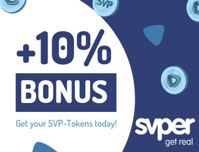 svperapp's tweet photo. We are entering the last phase of the @svperapp PRE-ICO! Don´t miss out on the chance to add a 10% #bonus to your #token purchase today! Welcome to the future of #socializing at https://t.co/E2X5cYxu2E ✅ https://t.co/2LWquSKwuz