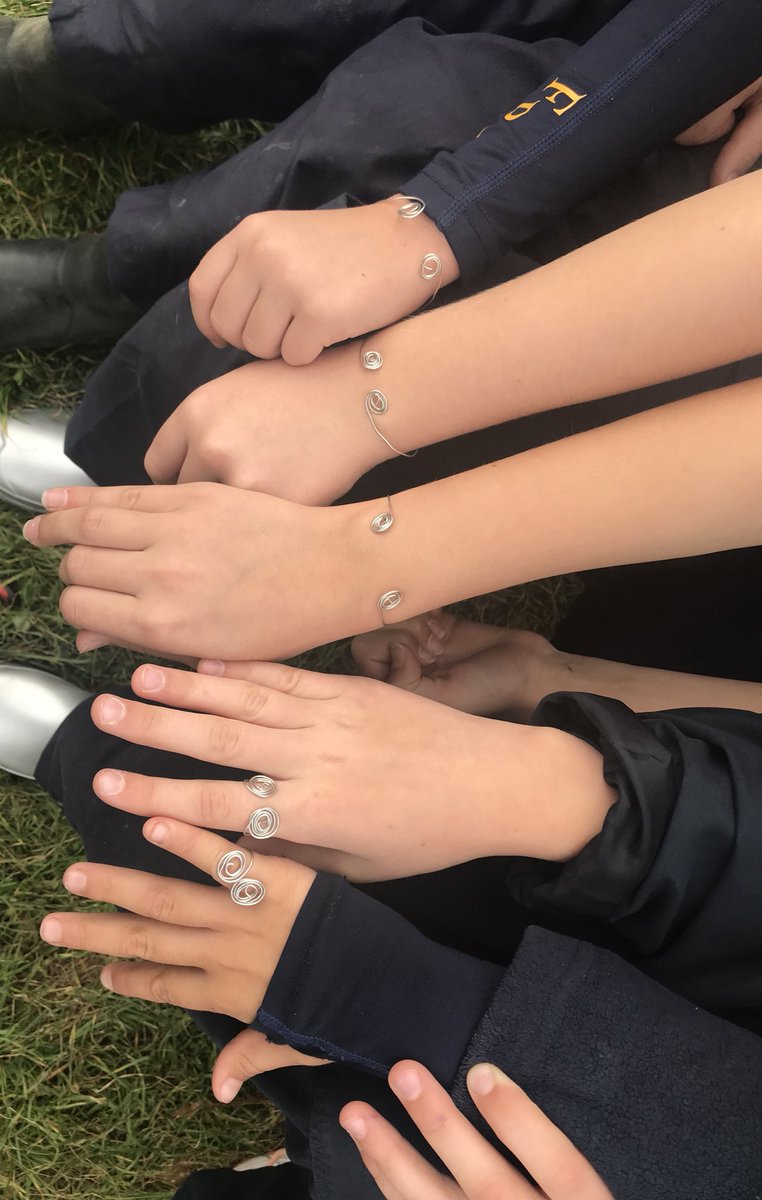 fulham_school's tweet photo. Designing some Celtic jewellery at Butser! #fpsyear4 https://t.co/rYSOTbZ2PR