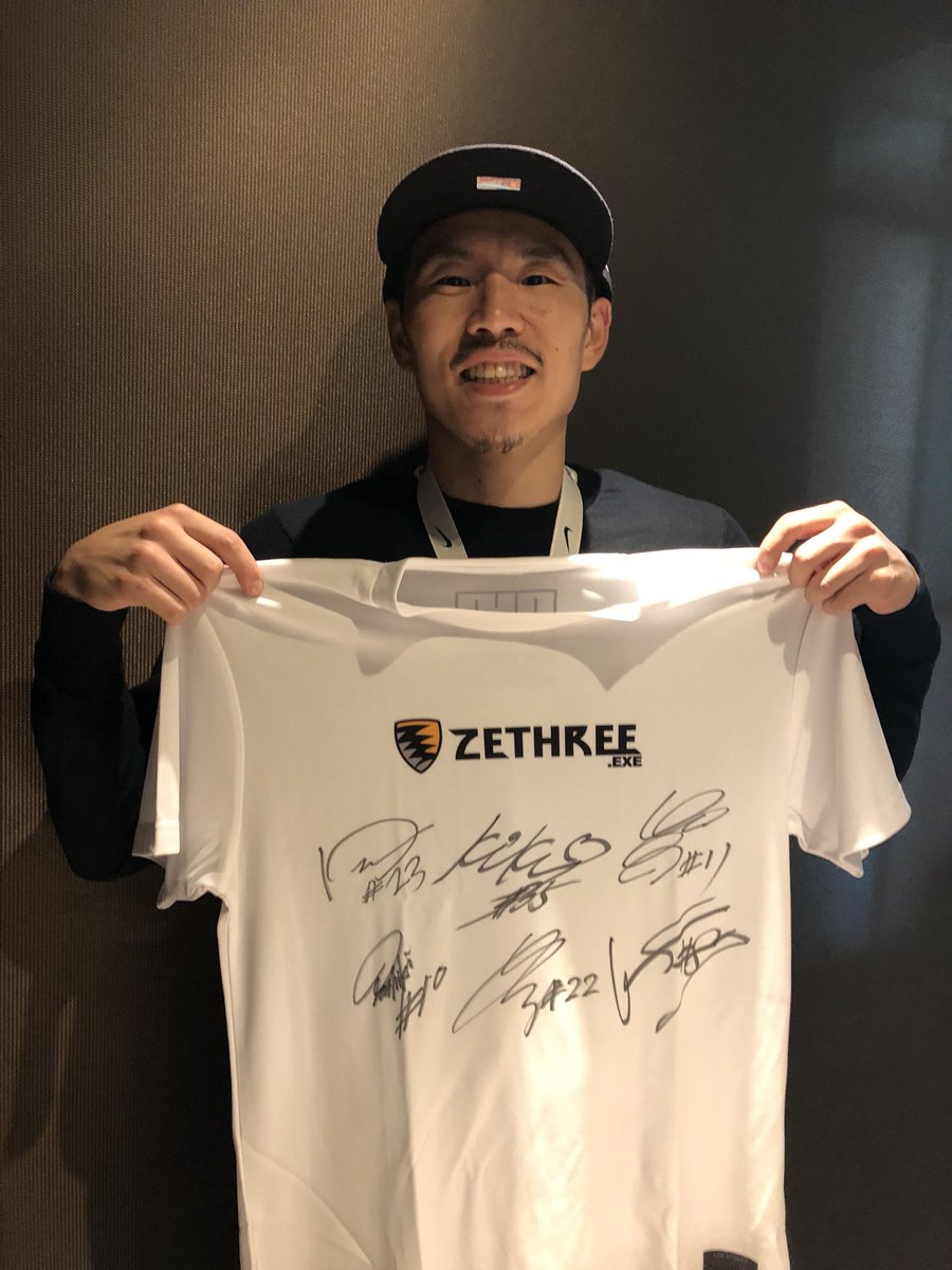 ZETHREE特別プレゼント企画】 2018シーズンを終え、日頃の感謝の気持ち