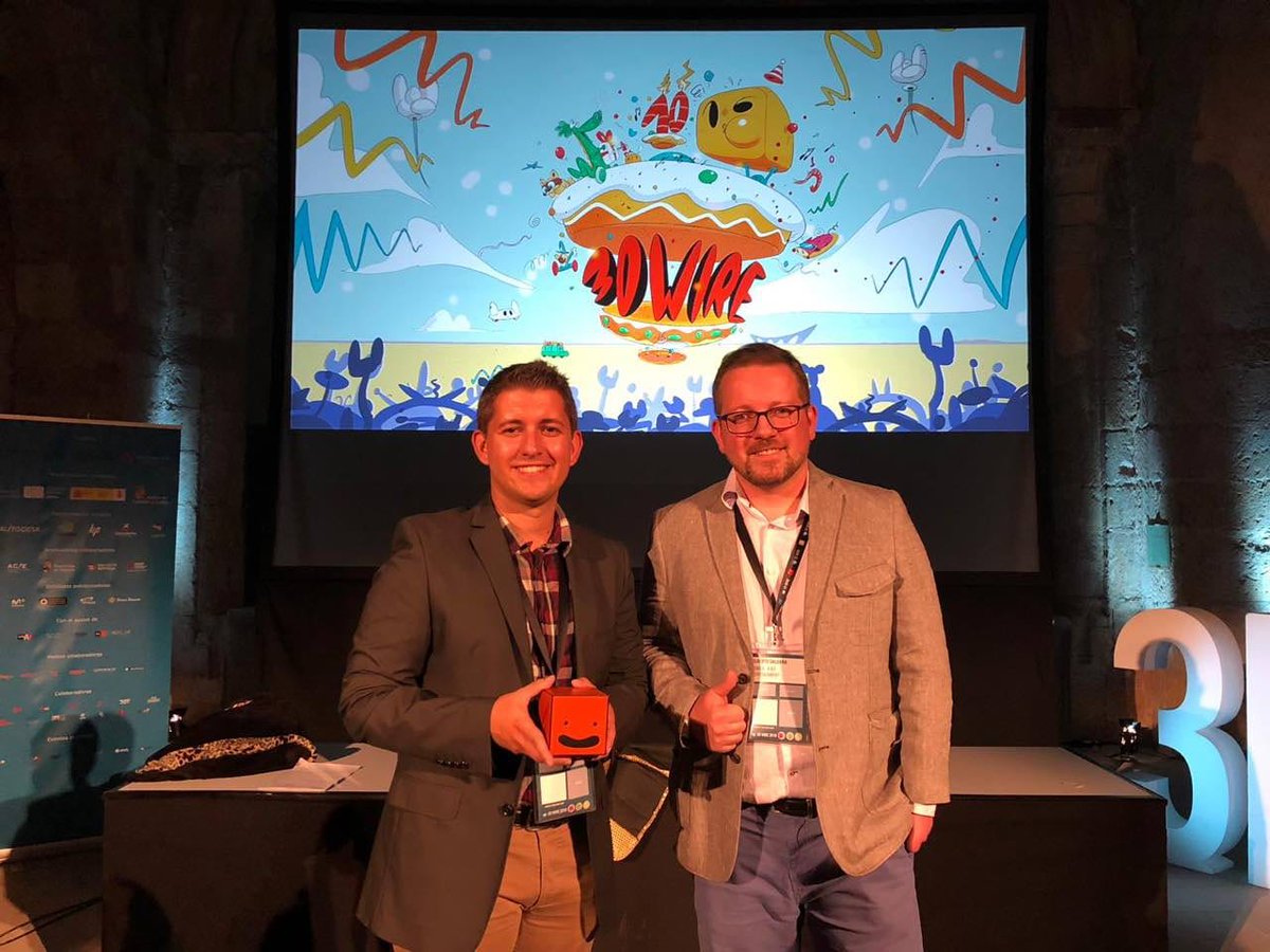 CeeiMurcia's tweet photo. Sin lugar a dudas, una de las grandes noticias del fin de semana,
@SonsofaBit_es, empresa dedicada al sector de los #VideoJuegos y alojada con nosotros, ganadores al PREMIO RTVE al videojuego más innovador por #IslaBomba. 🏆🏆🏆 ¡Enhorabuena! https://t.co/Siqenk7dWK