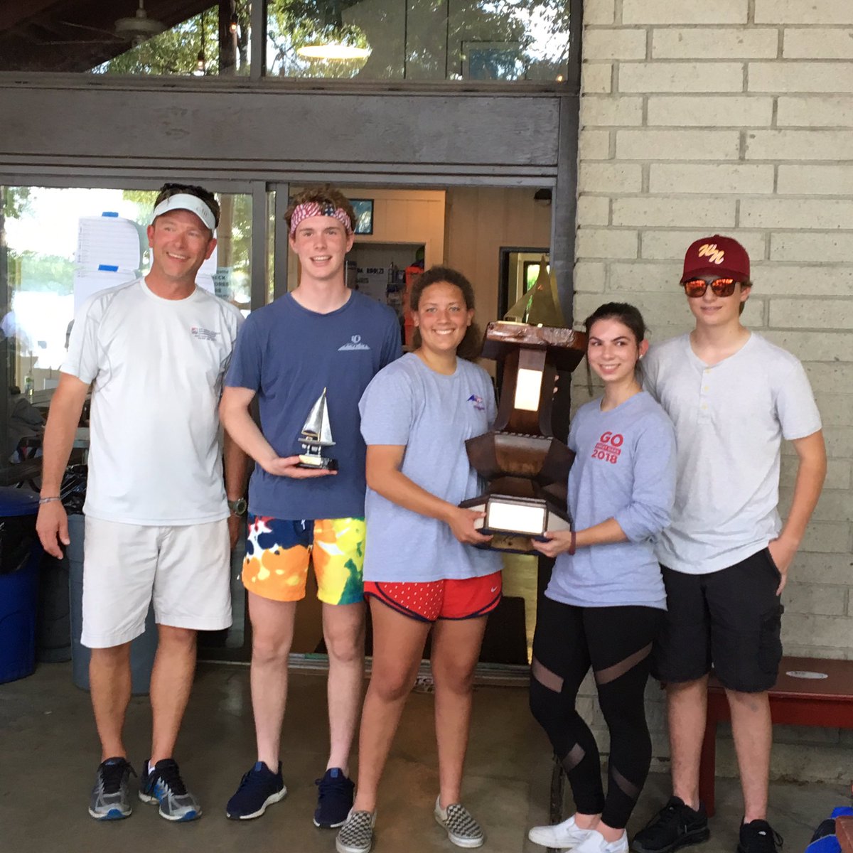 heigh5's tweet photo. Congrats Westerville North Sailing Team on winning the Olentangy Regatta last Saturday! North also is the 2018 Buckeye Cup Champion! State Champions! Shout out to Nadia, Maeve, Brendan, Sam and James!  #WeAreWarriors @NorthWarriorsAD @ThisWeekHennen https://t.co/SMRSxC3sCa