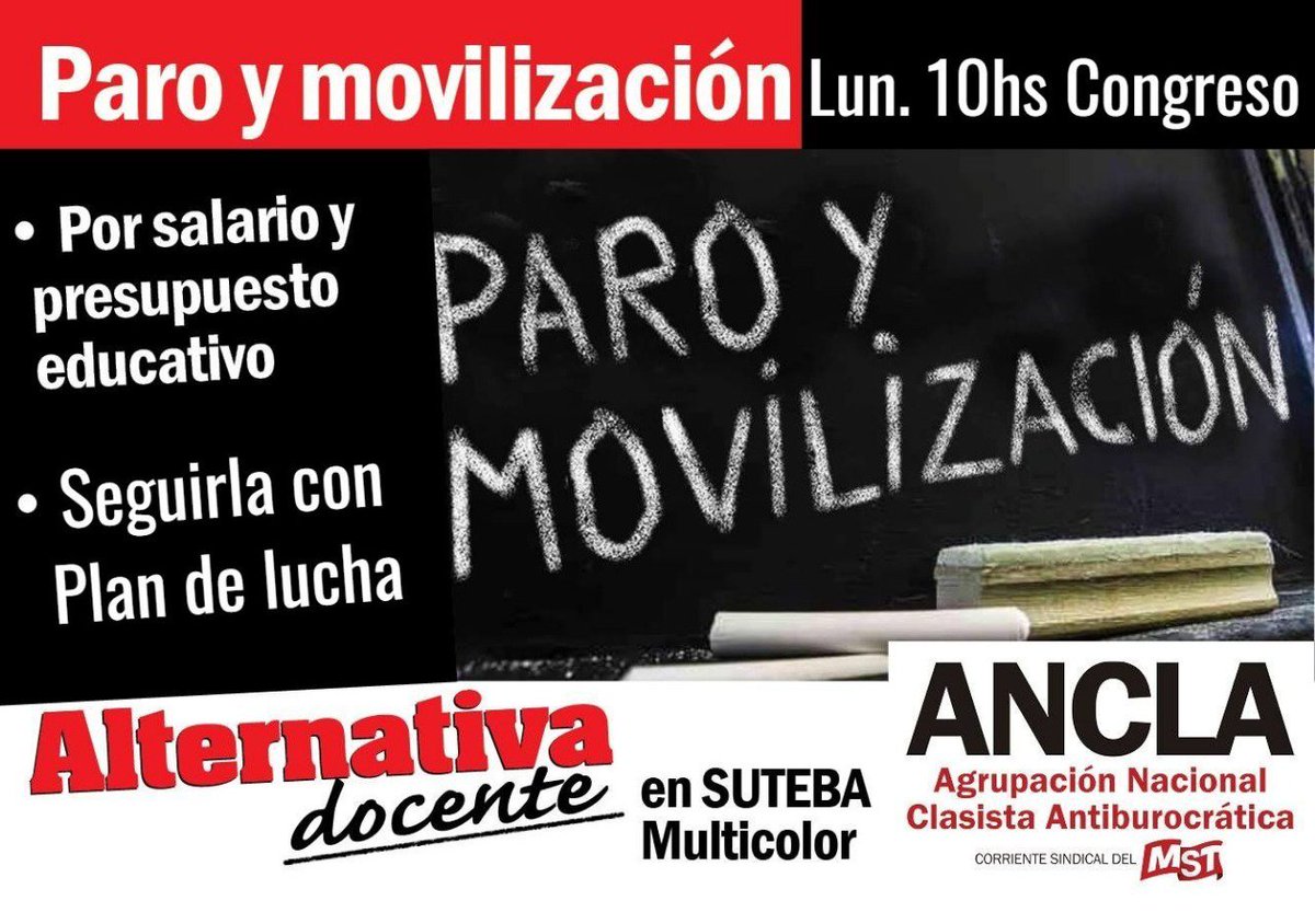 alezarauza's tweet photo. Decimos NO al ajuste #Docentes #8oct18
@vilma_ripoll @Andrelanzette @Cele_Fierro @VaneGagliardi @EmilseSaavedra @NadiaGBurgos @alezarauza @SergioGarciaMST @WalterOrquera @Fernandosacare2 @alterdocente @MstQuilmes @MSTargentina https://t.co/t2npDfngpf