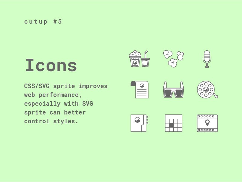nanacodesign's tweet photo. 🔮Published Cutup #5 Icons with CSS/SVG sprite

Please check this article below.  
https://t.co/Eaqsexhg6C

Codepen is here
https://t.co/vMP0Y0TtFI

@CodePen #cutup #frontend #UIdesign #css #svgicon https://t.co/QQcxnjHKlU