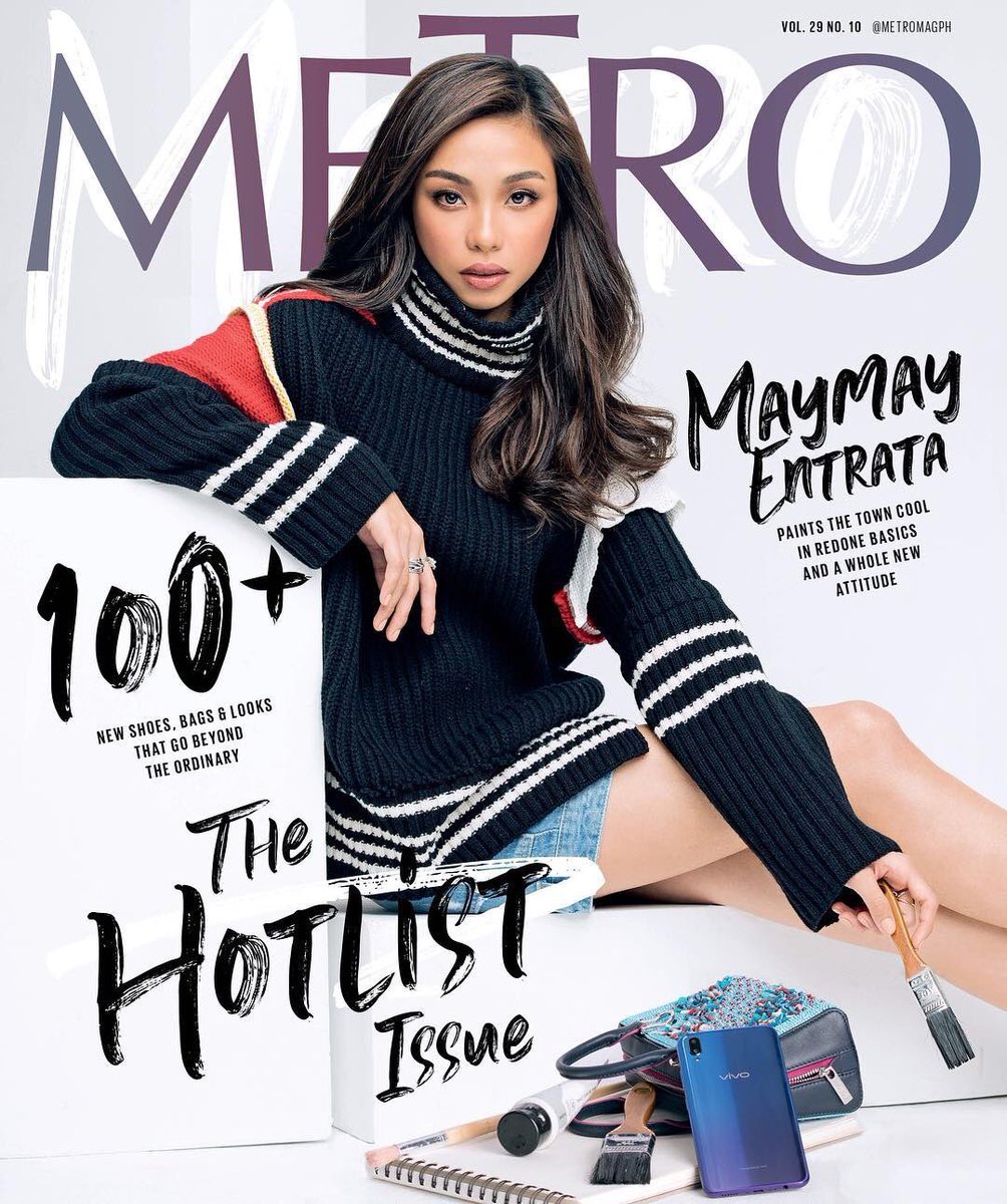 Hackerwildbitch's tweet photo. Thank you @MetroMagPH #MetroOctober2018 #MetroLovesMayMay https://t.co/TpvQuGkoos