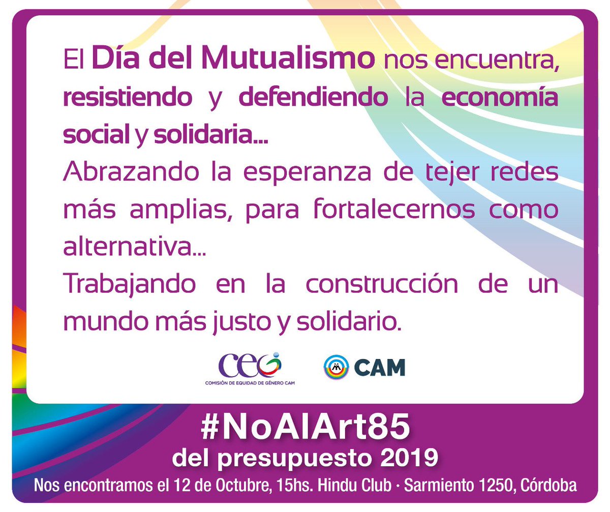 JuventudCAM's tweet photo. Festejemos el DÍA DEL MUTUALISMO y digamos #NOALART85 
Hazte presente! Hazte escuchar! https://t.co/ZrTVcV00qu