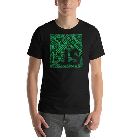 TeesByJay's tweet photo. Popular JS Logo framework shirt in green. Get 10% off in October with code DEV10
https://t.co/LyyAJMEHlS
#javascript #programming #webdesign #javascriptframeworks #developer #css #angularjs #reactjs #vuejs #nodejs #meteorjs #webdev #html #knockoutjs #emberjs #socialmedia #etsy https://t.co/3nNSSdqyD9