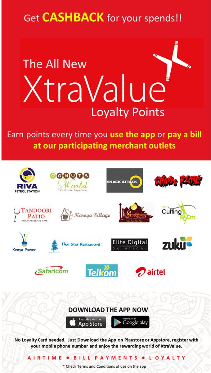 Xtravalue's tweet image. The all-new XtraValue app is here!!
You can now Earn points every time you use the app or pay a bill at our participating merchant outlets. #JisortNaXtraValue

Download the app and start earning points : 
Android - bit.ly/XVnew18
iOS - bit.ly/XV18new