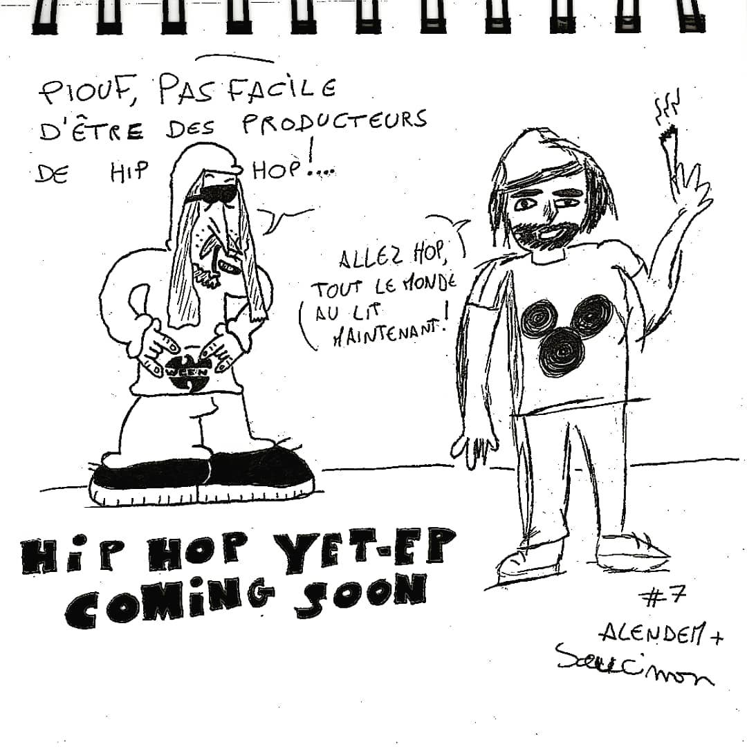 PaupiettesOff's tweet photo. On vous prépare des choses ... #Inktober #InktoberDay7 #teasing #antivegan #grindcore #NoMore #BoomBap #metal https://t.co/0uykityyDT