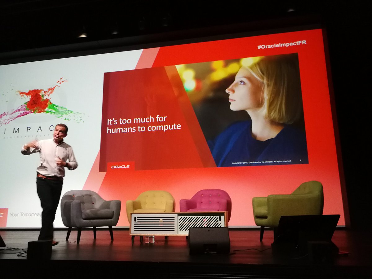 come_inc's tweet photo. Les humains ont mieux à faire ! #Data  #OracleImpactFR @andrewsutherland https://t.co/cGu0rn4NQc