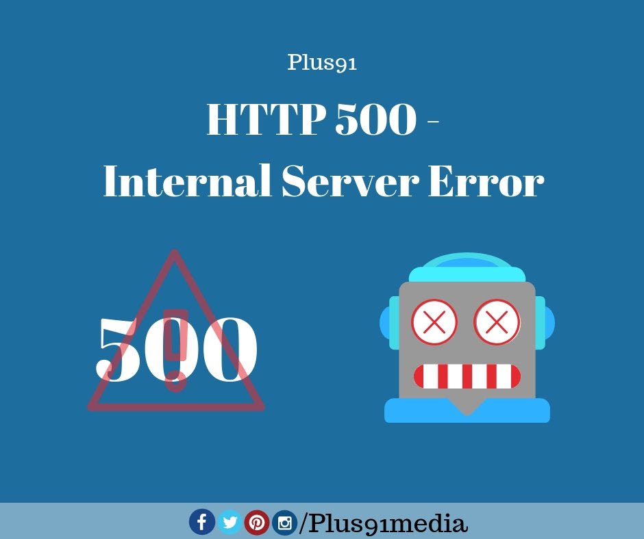 Plus91medias's tweet photo. HTTP500 - Internal Server Error article
Read here: https://t.co/kbWR204VPv
#HTTPERROR #HTTP500 #SEO #WebsiteDesign #plus91media https://t.co/7wxJmPiyCP