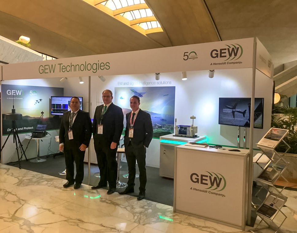gewtechnologies's tweet photo. The GEW team at #EWGCC18 is looking forward to meeting you over the next two days and showcasing our advanced #EW solutions. Visit us at stand 6 to discover more. @hensoldt #abudhabi #defence #50years https://t.co/R9WjBsJo8A