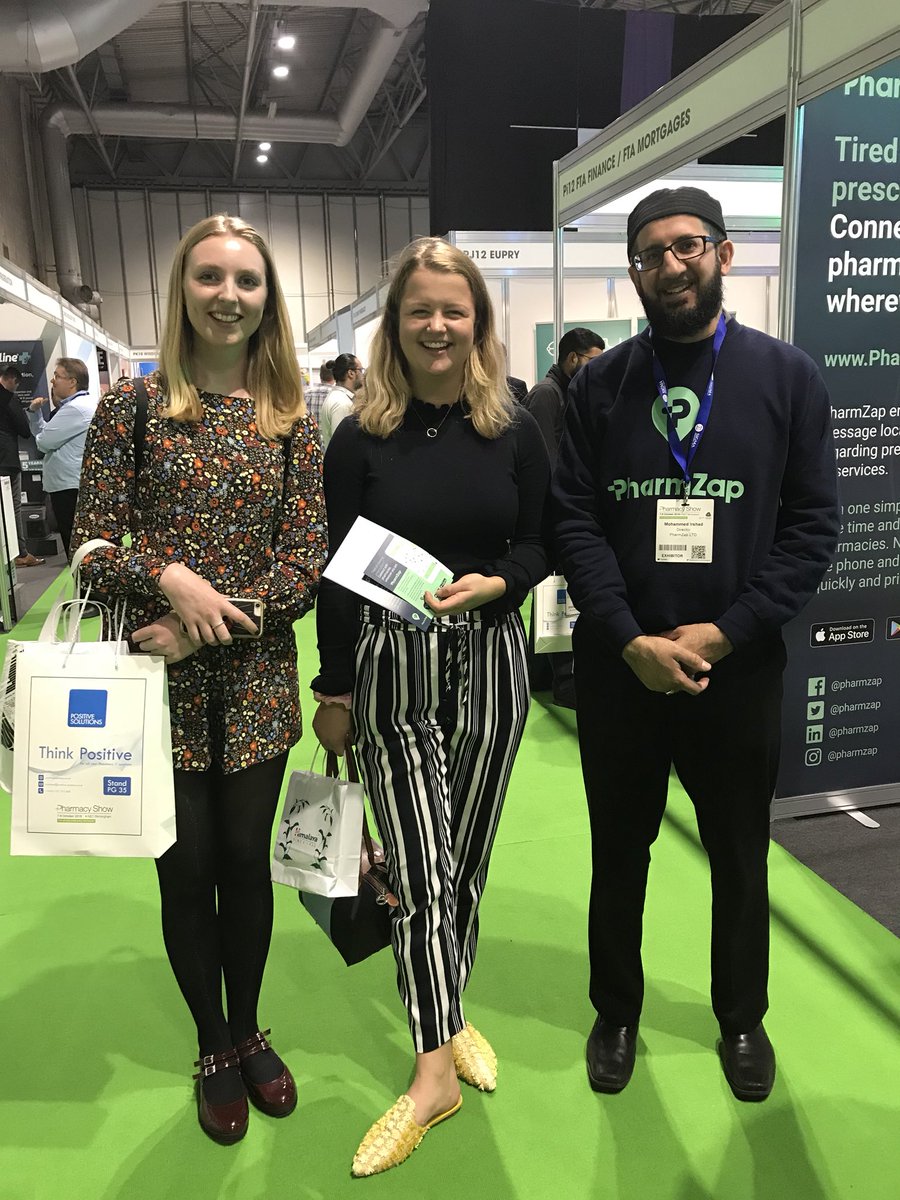 PharmZap's tweet photo. Having an amazing second day at the #PharmacyShow talking about PharmZap to all attendees. Don’t forget to come check us out ! #pharmacyrocks #getzappy @pharmacyshow https://t.co/qs50rIeV7M