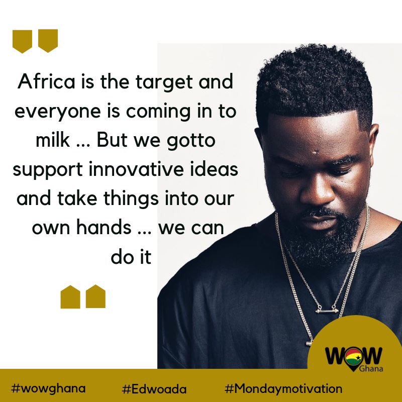 wow_ghana's tweet photo. #MondayMotivaton Africa...we can do it”- @sarkodie #Edwoada #MondayMood #monday #Sarkcess #Sarkcessquotes #africa #quotes #bemotivated #beinspired #ghana #wowghana https://t.co/fRCyOXCjqC