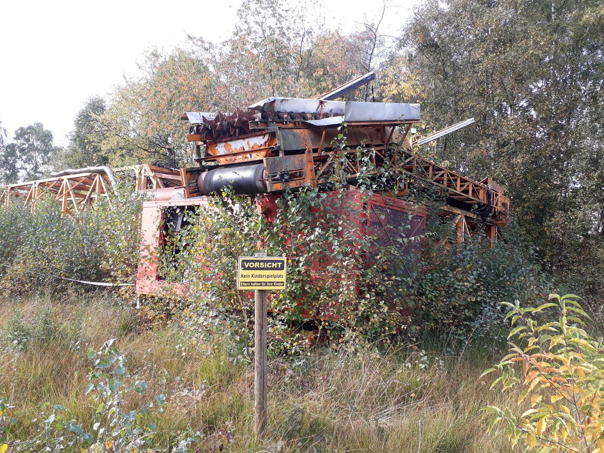 Torfbagger ausser Dienst. #LostPlace #VergesseneOrte