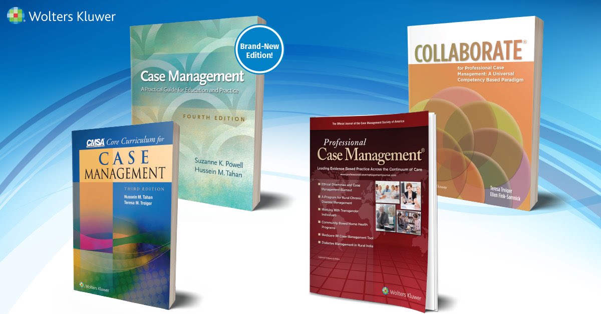 PCMjrnl_online's tweet image. Check out these essential book titles for your case management practice from @lippincott and celebrate National Case Management Week with us!  journals.lww.com/professionalca… #CaseManagement #CaseManager #CMweek2018 @epflcswccm