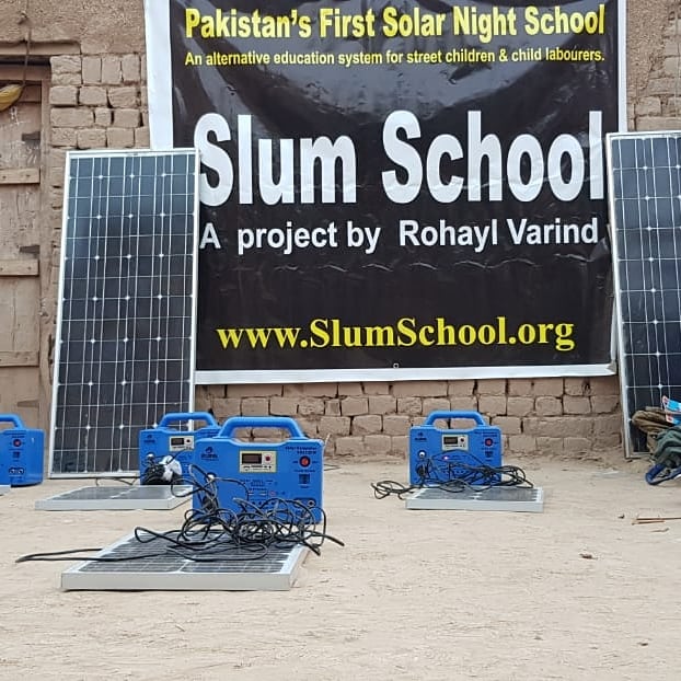 slumschool's tweet photo. This is how "Pakistan's First Solar Night School" work.
#EducationForAll #SlumSchool #SolarNightSchool #ChildLabourers #StreetChildren #RohaylVarind #EducatePakistan #ShareToAware #education #technology #globalwarming #solar #solarenergy #solarpower #environment https://t.co/U5xcxjKgPH