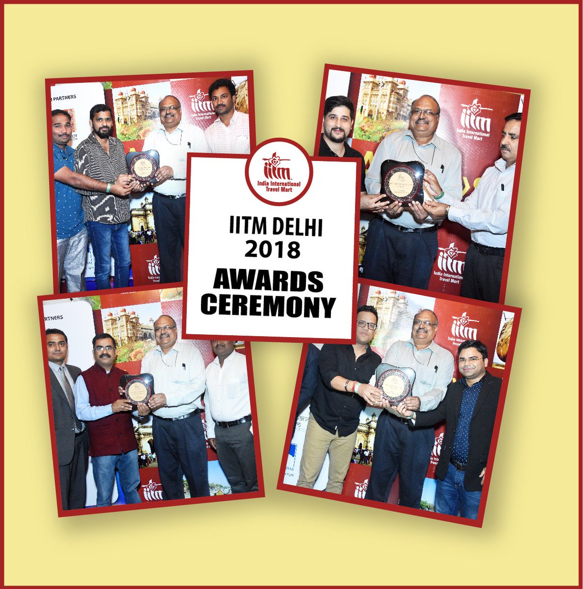 SphereTravelMed's tweet photo. Participants felicitated at #IITMDelhi awards ceremony.

#IITMIndia #TravelExhibition #Travel #Tourism #Traveler #Tourist #Wander #TravelAgent #Delhi https://t.co/xdRT8aaZaw https://t.co/43YUqqsPAw