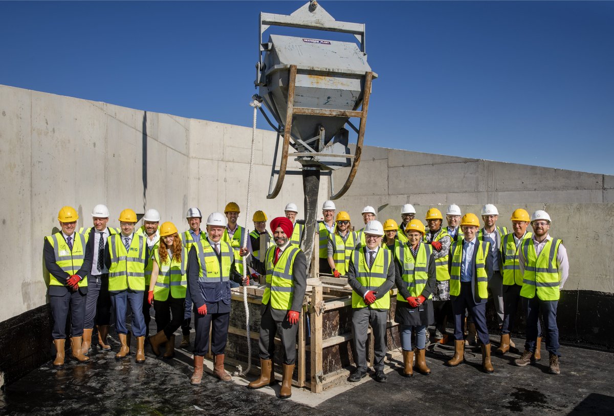 Last week we attended a topping out ceremony at the Britannia Music site in Ilford. The development is set for completion in 2020 and will provide 354 properties. Thanks to <a href="/DurkanUK/">Durkan</a> and @mandgprof 

#development #London #housing