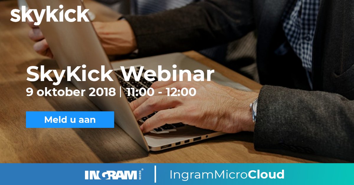 Ingram Micro Cloud - Benelux tweet media