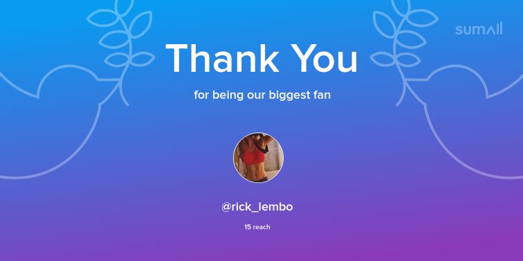inigoapp's tweet photo. Our biggest fans this week: @rick_lembo. Thank you! via https://t.co/58V2817g4N https://t.co/lJDJJfZBEa
