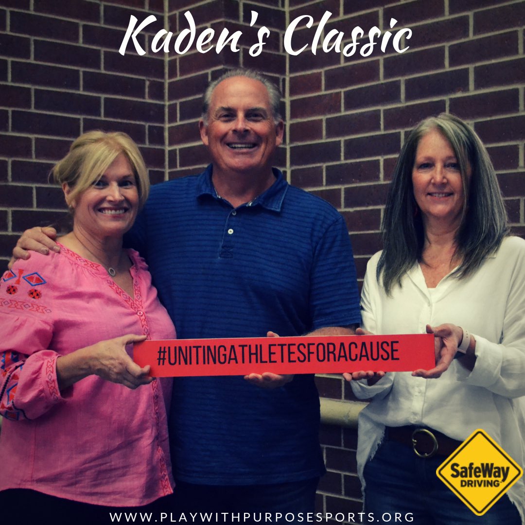 PWP_Sports's tweet photo. Play With Purpose Sports wants to give a BIG THANK YOU to one of our sponsor Safeway Driving of The Woodlands for Kaden’s Classic 2018. Without your involvement, this event wouldn’t have been possible.  @SafeWayDriving #UNITINGATHLETESFORACAUSE https://t.co/KMb2rR7G0h