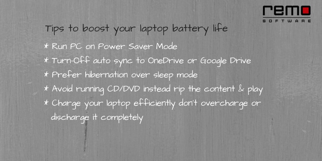 Laptop batteries have a limited number of charge and discharge cycles. Follow these 5 tips to prolong your battery life.  #computers #hacks #battery #charging #SaveEnergy