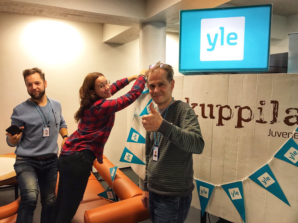 marivesanummi's tweet photo. Vielä viimeistelyä vaille valmista. Huomenna #yletampere onkin #yleyliopistolla ! Aamulähetys 6-10, tuu moikkaan! Tai kuuntele https://t.co/CElNc72YZB #Tampere #Tampere3 #yliopisto #tty #tamk https://t.co/ElpoTeWCbI