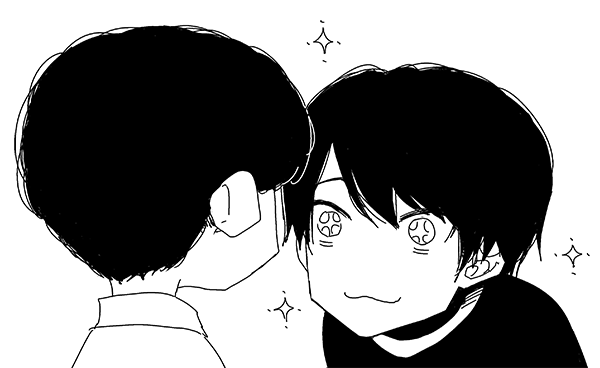 こういう顔して後輩のぞき込む徹也さんかわいいって話一生してたい 
