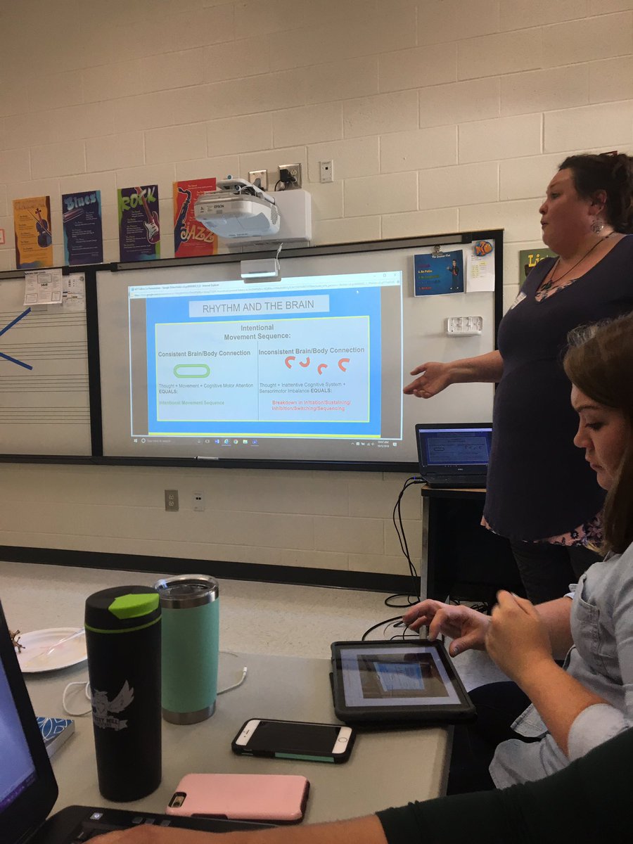 MTjessfrederick's tweet photo. Enjoyed being part of an amazing PL opportunity with Fulton County’s Music Therapy department! #musictherapyworks #rhythmandthebrain #apsarts @sara_womack @ApsVmarie https://t.co/QBr4i3uQ8v
