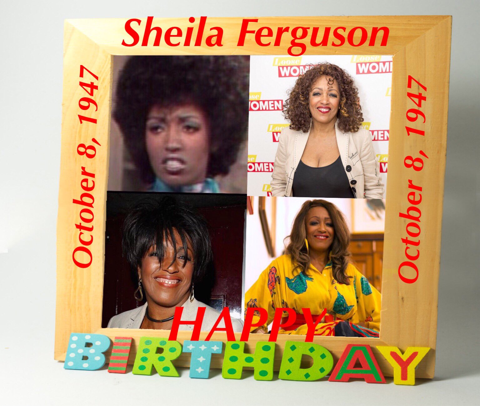 Happy Birthday to Sheila Ferguson   October 8, 1947  We Want The Three Degrees 