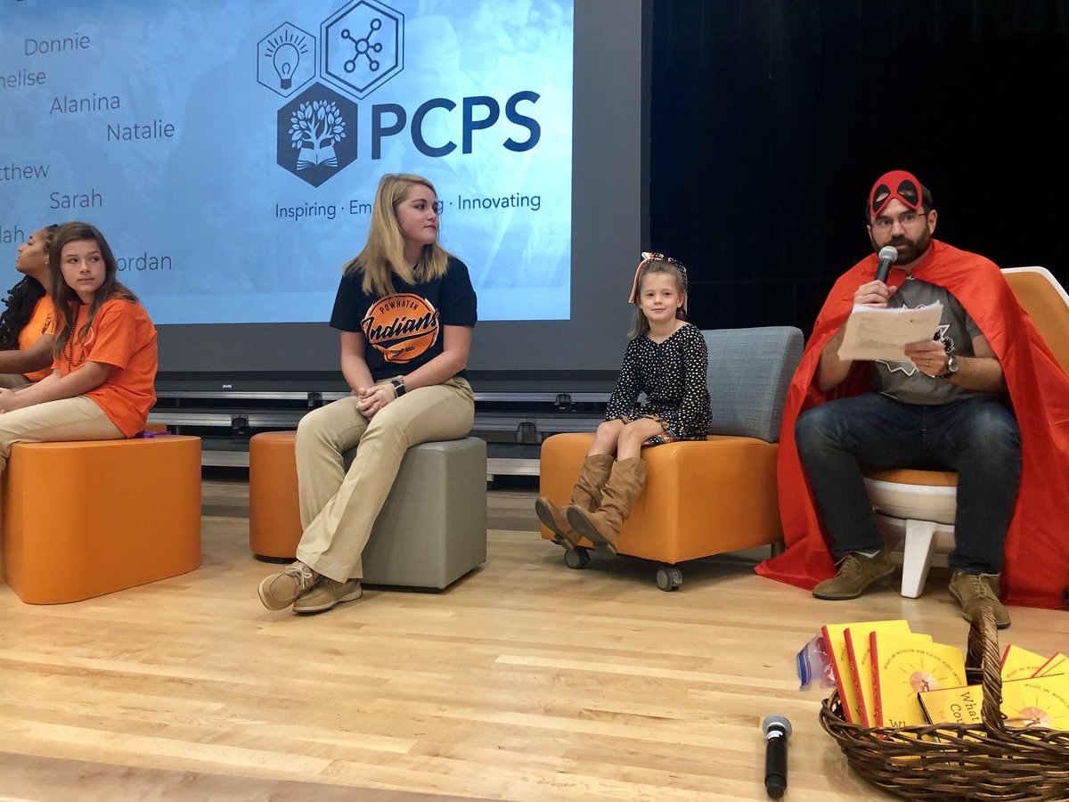 PowhatanSchools's tweet photo. Powerful perspectives from our student panel about what they value in their education and what teachers can do to help them! #PCPSConvocation18 https://t.co/zU8bEx2clJ