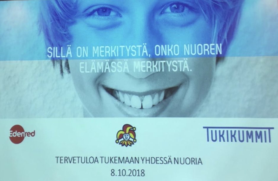 Tänään <a href="/Jokerit_EN/">Jokerit Helsinki</a> ottelussa kerätään varoja hyväntekeväisyyteen. <a href="/Tukikummit1/">Tukikummit</a> avustusten avulla vähävaraistenkin perheiden lapset saavat mahdollisuuden harrastaa. Lahjoita tukikummit.fi/lahjoita