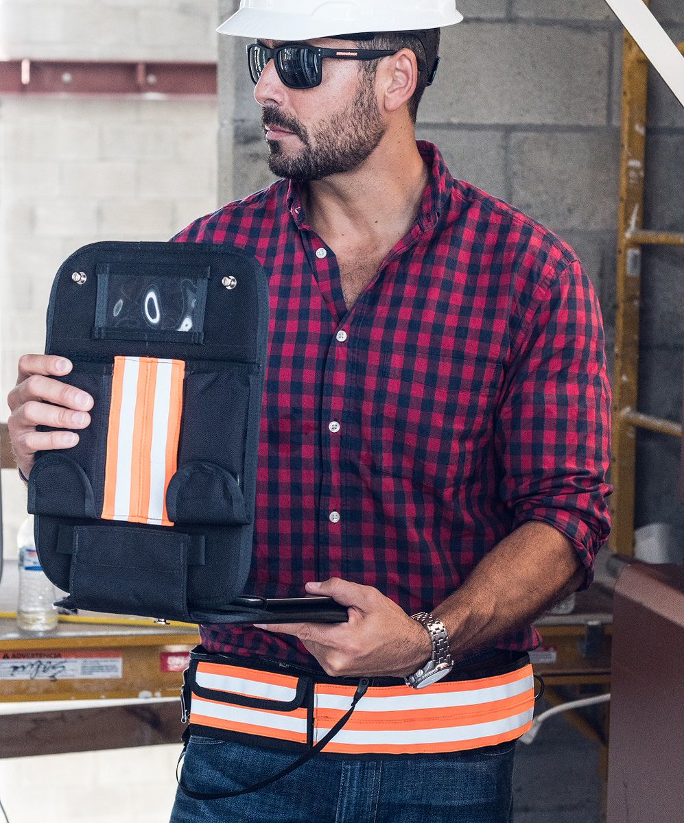 ibackflip's tweet photo. Clip, carry, and flip 🤸 We're here to help you find tough and reliable carrying solutions for your tablet when you're on-site or out in the field. Visit our website to find out more about how iBackFlip's FOREMAN model can be a great asset for you &amp; your team! https://t.co/y0HNi48ZEn