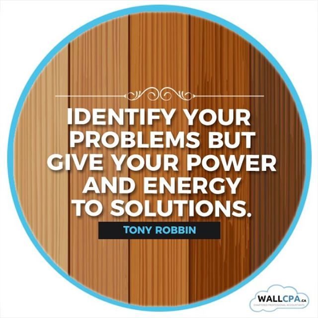 WALLCPA's tweet photo. Identify your problems but give your power and energy to solutions. #Quoteoftheday by #TonyRobbin #lovewhatyoudo #loveyourwork #happiness #smallbusinessowners #motivation #motivationalquotes #hustle #hardwork #branding #personalbrand #keepgoing #keepgrow… https://t.co/TTUvHQV4aC https://t.co/kwz6UNADMA