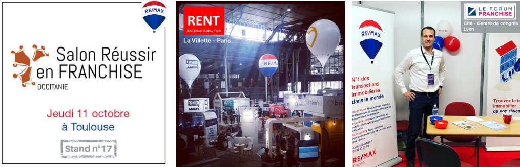 Après #Lyon et #Paris, retrouvez-nous à #Toulouse au Salon <a href="/FranchiseTlse/">Réussir en Franchise Occitanie</a>  (Y) Rencontrons-nous ! remax.fr/yourfuture #MondayMotivation #immobilier #realestate #franchise #entrepreneuriat #savethedate #sudouest