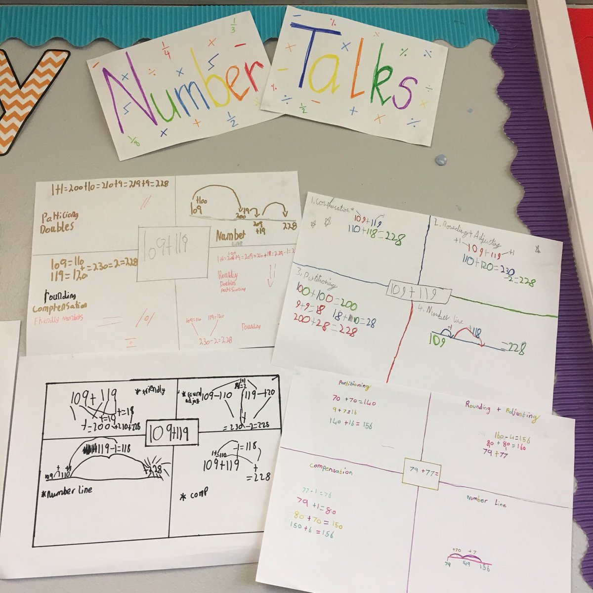 suzmcmsosa's tweet image. Building confidence and extending our strategies with Number Talks @StNinianPS #numbertalks #mistakeshelpuslearn #maths