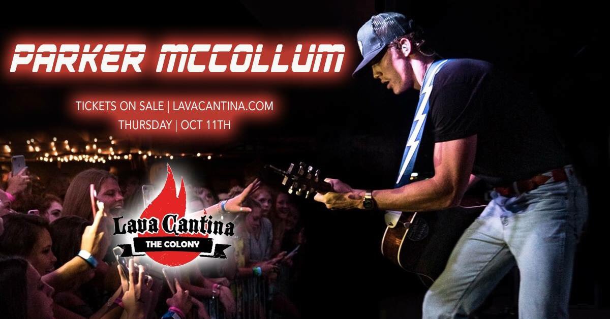Thursday Oct 11 <a href="/ParkerMcCollum/">Parker McCollum</a> LIVE at <a href="/lavacantinatc/">Lava Cantina Dallas</a> 7pm!!! <a href="/959theranch/">95.9 The Ranch</a> <a href="/khyi/">KHYI 95.3 The Range</a> @GuideLive <a href="/NDGEditor/">North Dallas Gazette</a>