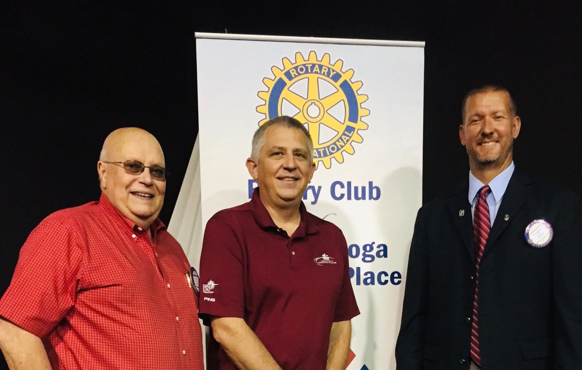The Rotary Club of Chattanooga Hamilton Place recently hosted Jay Fowler, Area Director with the Chattanooga Fellowship of Christian Athletes. FCA's mission is to lead every coach and athlete into a growing relationship with Jesus Christ and His church.    <a href="/ChattanoogaFCA/">Chattanooga FCA</a>