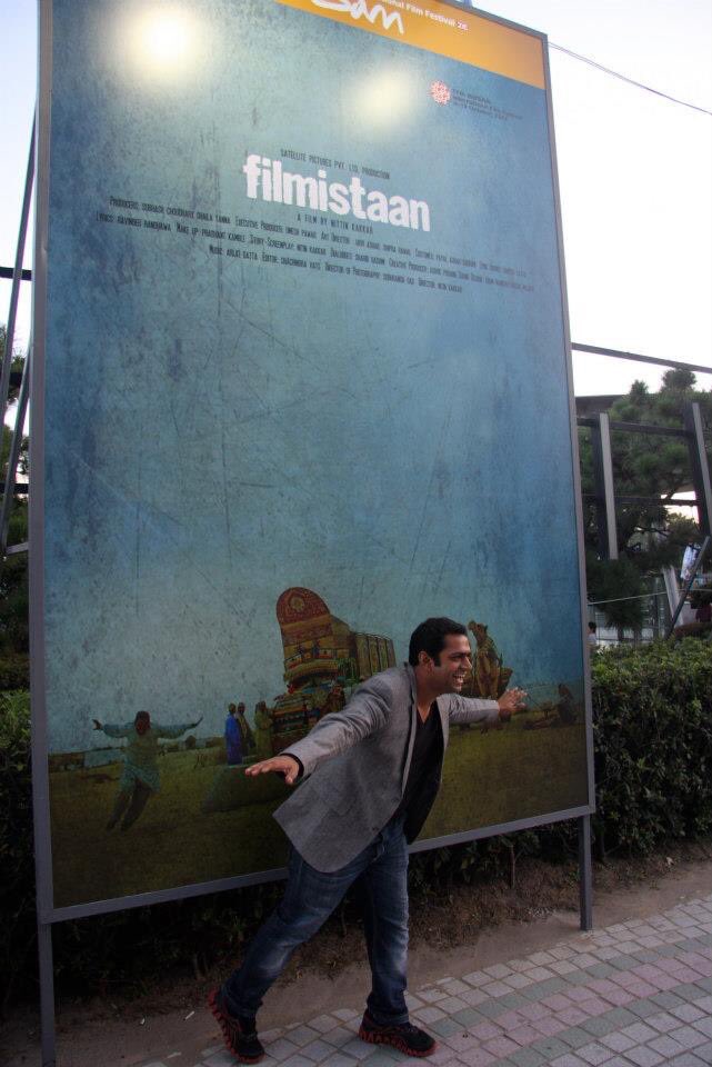 sharibhashmi's tweet photo. One of the happiest days of my life!!! This was exactly six years ago but as they say, some memories refuse to fade away!!! During the Festival Premiere of my film #Filmistaan at the prestigious #BusanInternationalFilmFestival 😊 #Busan #SouthKorea #FilmFestival #BusanDiaries https://t.co/ksMIsmcd6g