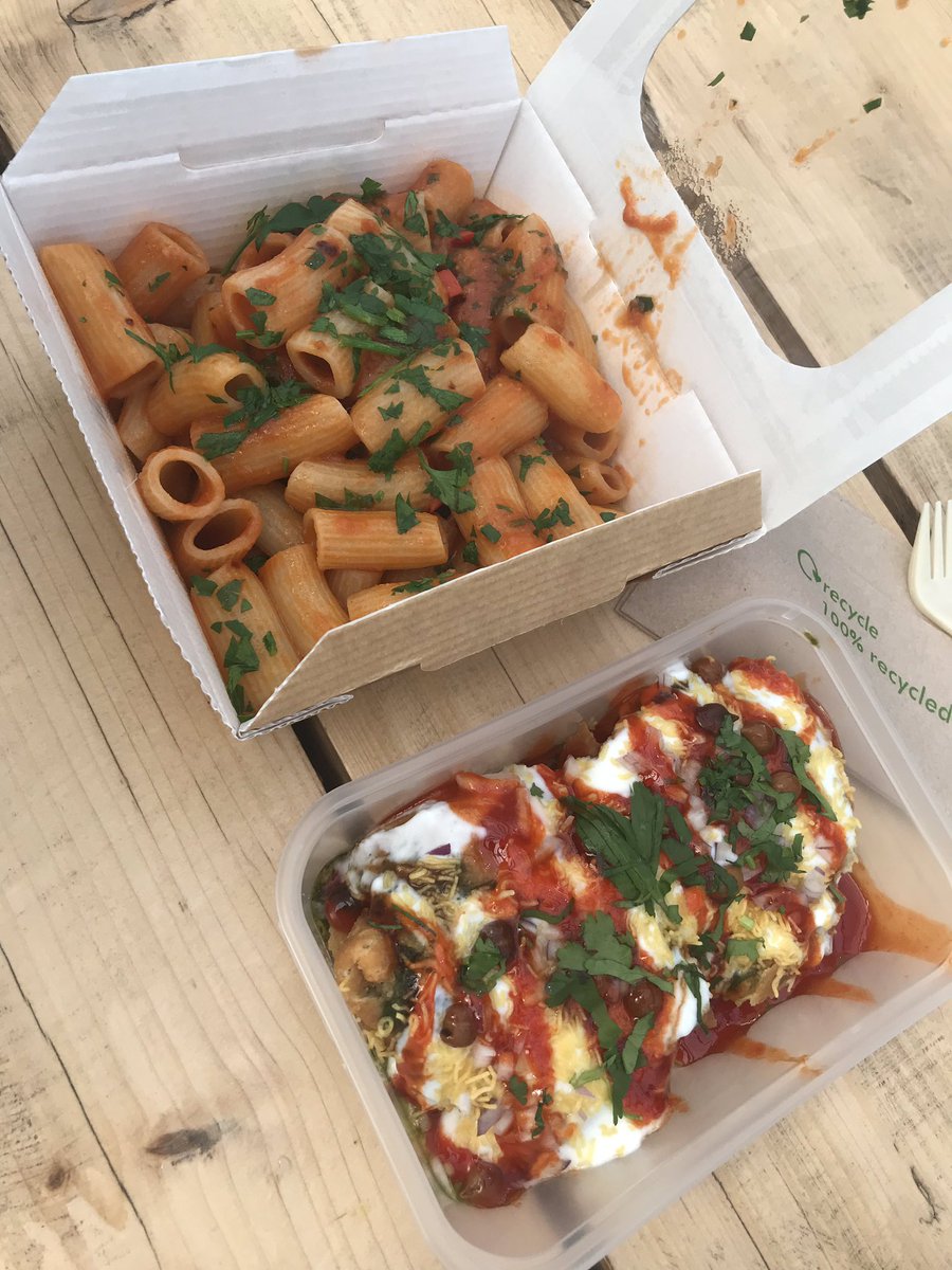 Enjoying some lunch in <a href="/BoxparkCroydon/">BOXPARK CROYDON</a> before heading to Gatwick for my flight home ✈️ #croydon #boxpark #foodie #londonfood