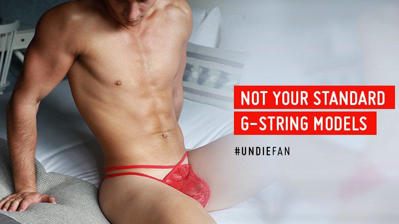 Not your standard G-string models undiefan.com/not-your-stand…