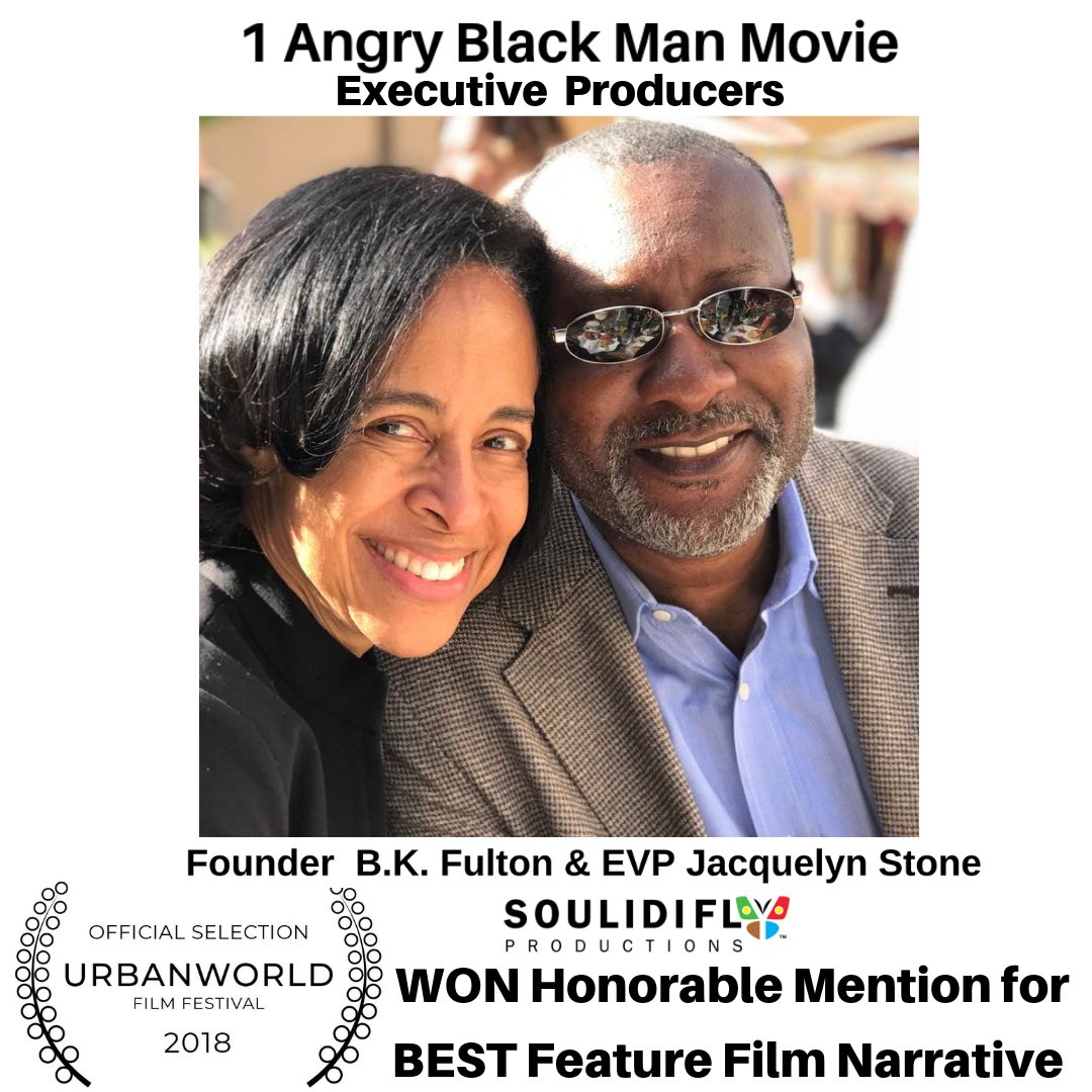 DaphneDanielle7's tweet photo. Hey gang! Please follow @SoulidiflyFilms Productions founded by @bkfulton! They R the fuel 4 the Film I’m Starring in #1AngryBlackMan Actress @DaphneDanielle7! @SimoneillAuthor @AngelaSvensen @RiverCityOtter @MindyMaher @RobertgBerlin @TheJQWay @DeadWood2012 @Londonexplore #UWFF https://t.co/1uDYRwvxQR